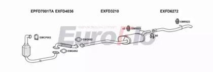 Система выпуска ОГ EuroFlo FDFOCC16D 6001B